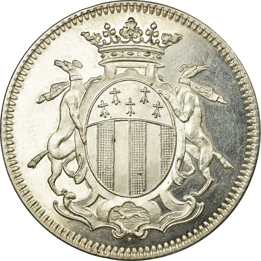 France, Token, Notaires de l'Arrondissement de Rennes, 1905, MS(60-62), Silver