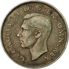 Moneta, Wielka Brytania, George VI, Florin, Two Shillings, 1941, VF(20-25)