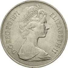 Monnaie, Grande-Bretagne, Elizabeth II, 10 New Pence, 1971, SUP, Copper-nickel