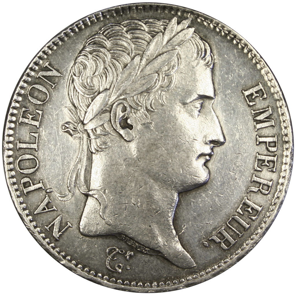 FRANCE, 5 Francs, 1807, AU(55-58), Silver, Gadoury #583, 24.99