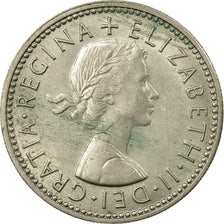 Coin, Great Britain, Elizabeth II, Shilling, 1964, EF(40-45), Copper-nickel