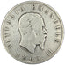 ITALY, 2 Lire, 1863, Naples, KM #6a.1, VF(20-25), Silver, 9.77