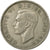 Moneda, Gran Bretaña, George VI, 1/2 Crown, 1949, BC+, Cobre - níquel, KM:879