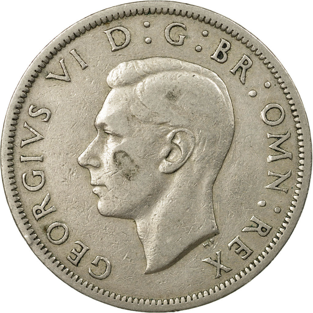 Coin, Great Britain, George VI, 1/2 Crown, 1950, EF(40-45), Copper-nickel