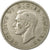 Moneda, Gran Bretaña, George VI, 1/2 Crown, 1950, MBC, Cobre - níquel, KM:879