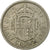 Moneda, Gran Bretaña, Elizabeth II, 1/2 Crown, 1955, MBC, Cobre - níquel