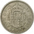 Coin, Great Britain, Elizabeth II, 1/2 Crown, 1955, EF(40-45), Copper-nickel