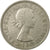Coin, Great Britain, Elizabeth II, 1/2 Crown, 1961, EF(40-45), Copper-nickel