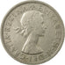 Monnaie, Grande-Bretagne, Elizabeth II, 1/2 Crown, 1961, TTB, Copper-nickel