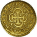 Coin, Spain, Philip V, 8 Escudos, 1717, Seville, EF(40-45), Gold, KM:260