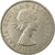 Moneda, Gran Bretaña, Elizabeth II, 1/2 Crown, 1967, MBC, Cobre - níquel