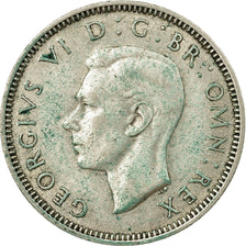 Coin, Great Britain, George VI, Shilling, 1942, EF(40-45), Silver, KM:854