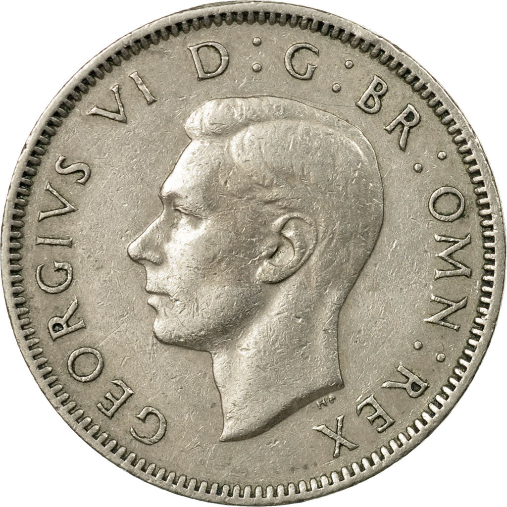 Coin, Great Britain, George VI, Shilling, 1948, VF(30-35), Copper-nickel, KM:863