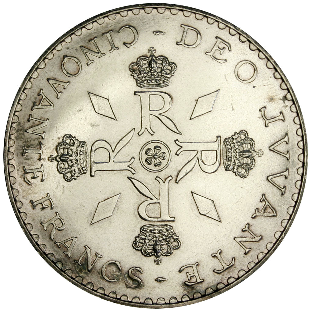 Monaco, 50 Francs, 1974, MS(60-62), Silver, Gadoury #162, 30.08