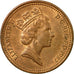 Coin, Great Britain, Elizabeth II, Penny, 1987, EF(40-45), Bronze, KM:935