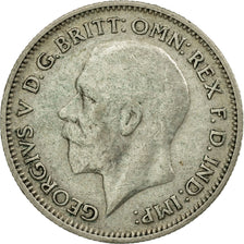 Coin, Great Britain, George V, 6 Pence, 1931, EF(40-45), Silver, KM:832