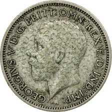 Coin, Great Britain, George V, 6 Pence, 1936, EF(40-45), Silver, KM:832