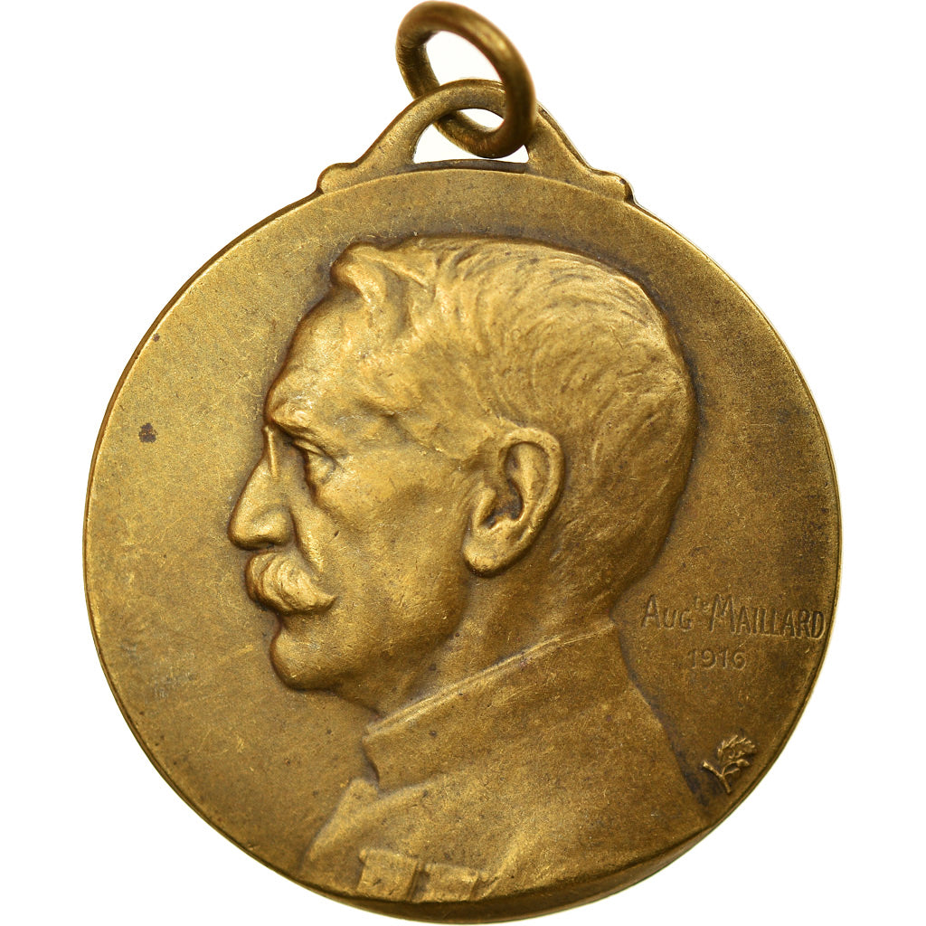 França, Medal, Gallieni, Políticas, Sociedade, Guerra, 1916, Aug.Maillard