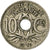 Munten, Frankrijk, Lindauer, 10 Centimes, 1929, ZF, Copper-nickel, KM:866a