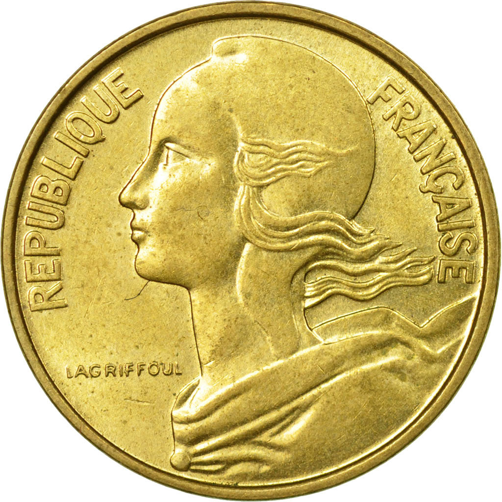 Coin, France, Marianne, 10 Centimes, 1966, Paris, EF(40-45), Aluminum-Bronze