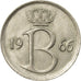 Coin, Belgium, 25 Centimes, 1966, Brussels, EF(40-45), Copper-nickel, KM:153.1