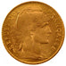 FRANCE, Marianne, 10 Francs, 1914, Paris, KM #846, AU(50-53), Gold, Gadoury...