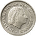 Coin, Netherlands, Juliana, 10 Cents, 1973, VF(30-35), Nickel, KM:182