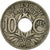 Munten, Frankrijk, Lindauer, 10 Centimes, 1918, FR+, Copper-nickel, KM:866a