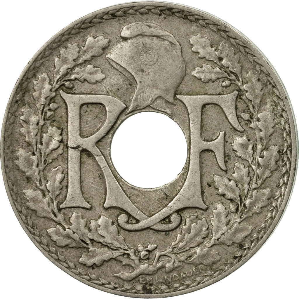 Coin, France, Lindauer, 10 Centimes, 1919, EF(40-45), Copper-nickel, KM:866a