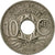 Munten, Frankrijk, Lindauer, 10 Centimes, 1919, ZF, Copper-nickel, KM:866a