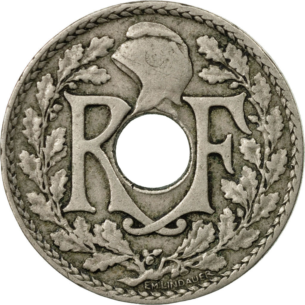 Coin, France, Lindauer, 10 Centimes, 1920, EF(40-45), Copper-nickel, KM:866a