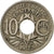 Munten, Frankrijk, Lindauer, 10 Centimes, 1923, FR+, Copper-nickel, KM:866a