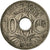 Munten, Frankrijk, Lindauer, 10 Centimes, 1934, FR+, Copper-nickel, KM:866a