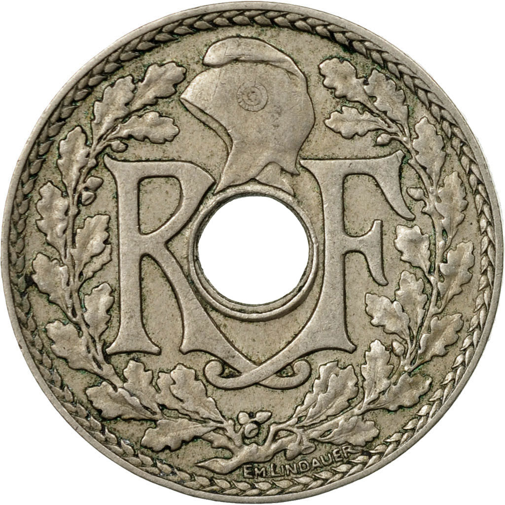 Coin, France, Lindauer, 10 Centimes, 1935, EF(40-45), Copper-nickel, KM:866a