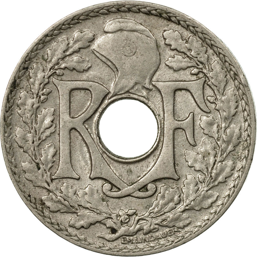 Munten, Frankrijk, Lindauer, 10 Centimes, 1937, ZF, Copper-nickel, KM:866a