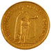 HUNGARY, 10 Korona, 1899, Kormoczbanya, KM #485, AU(55-58), Gold, 3.37