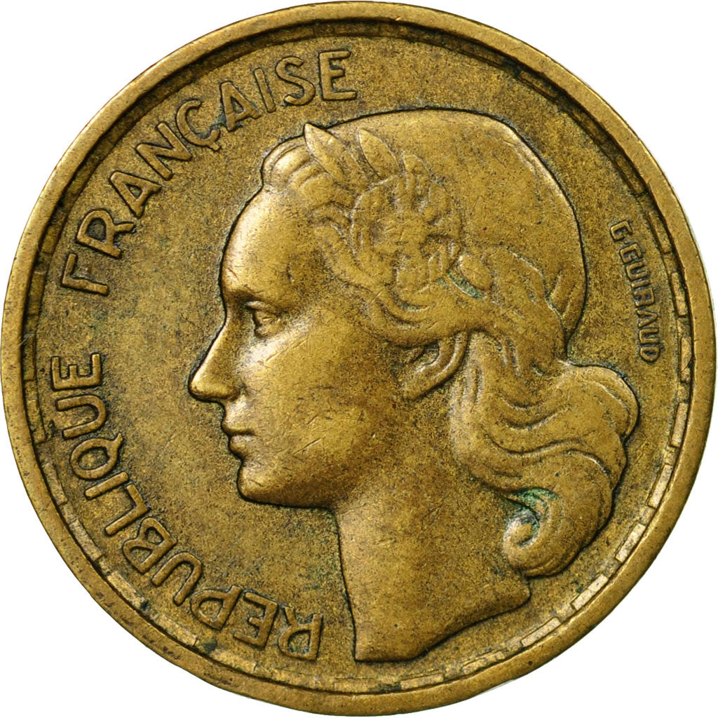 Moneta, Francja, Guiraud, 10 Francs, 1952, Beaumont - Le Roger, EF(40-45)