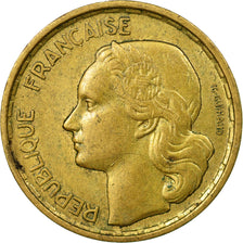 Coin, France, Guiraud, 10 Francs, 1958, Paris, EF(40-45), Aluminum-Bronze