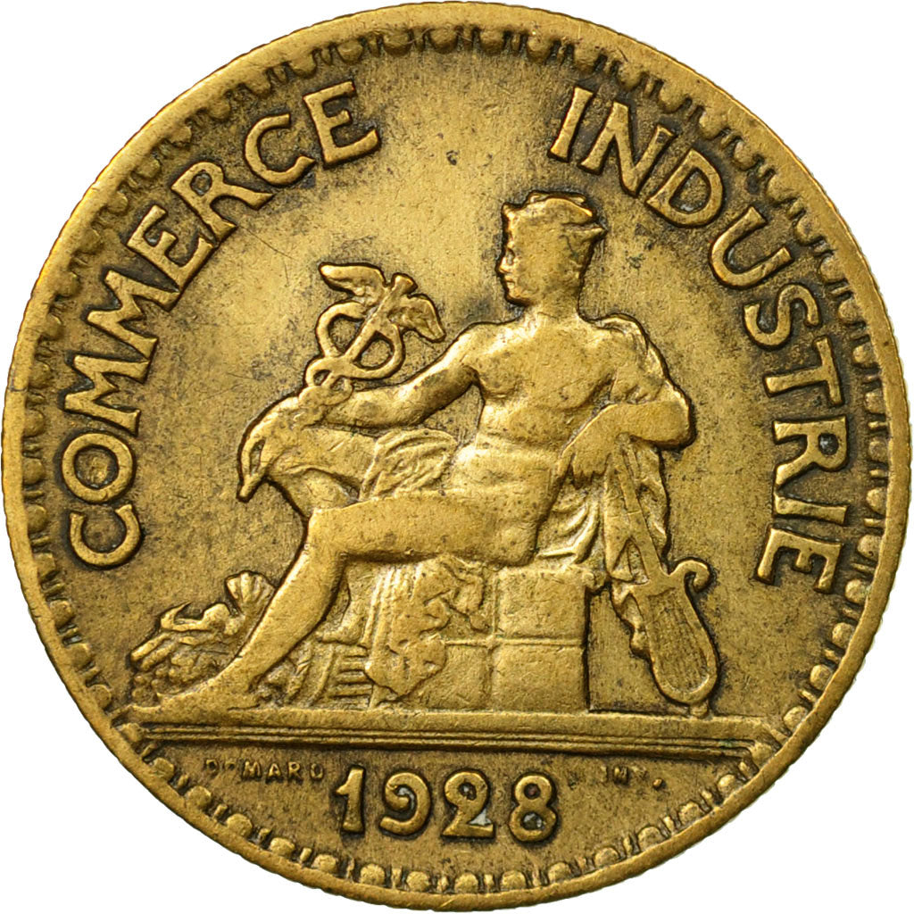 Coin, France, Chambre de commerce, 50 Centimes, 1928, EF(40-45)