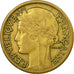 Moneda, Francia, Morlon, 2 Francs, 1939, MBC, Aluminio - bronce, KM:886