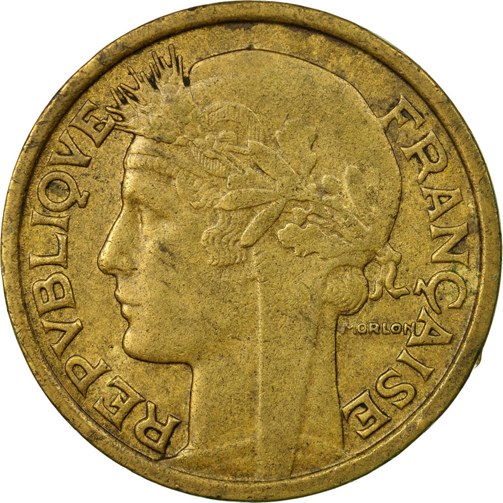 Moneta, Francia, Morlon, 2 Francs, 1940, MB+, Alluminio-bronzo, KM:886