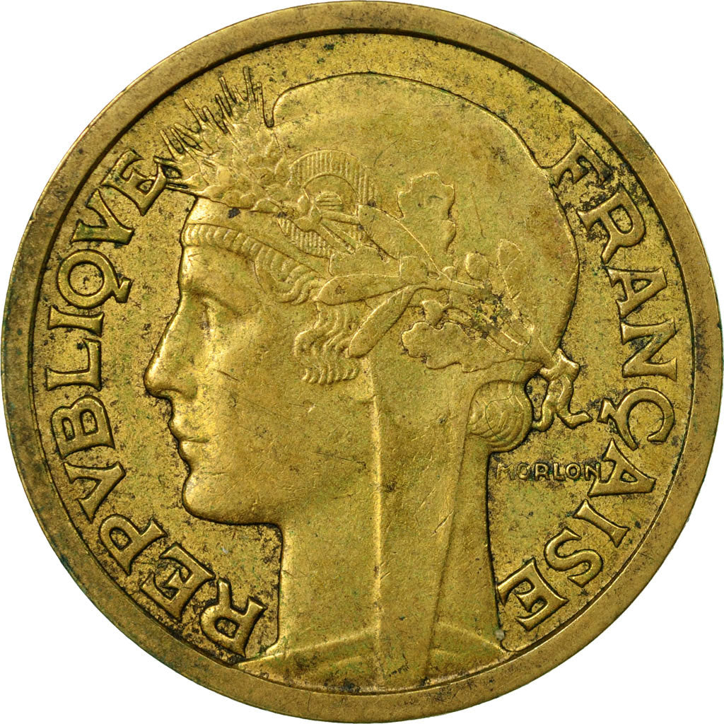 Moneta, Francia, Morlon, 2 Francs, 1941, MB+, Alluminio-bronzo, KM:886