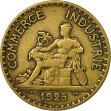 Coin, France, Chambre de commerce, 2 Francs, 1925, Paris, EF(40-45)