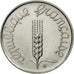 Moneda, Francia, Épi, 5 Centimes, 1961, Paris, MBC, Acero inoxidable, KM:927