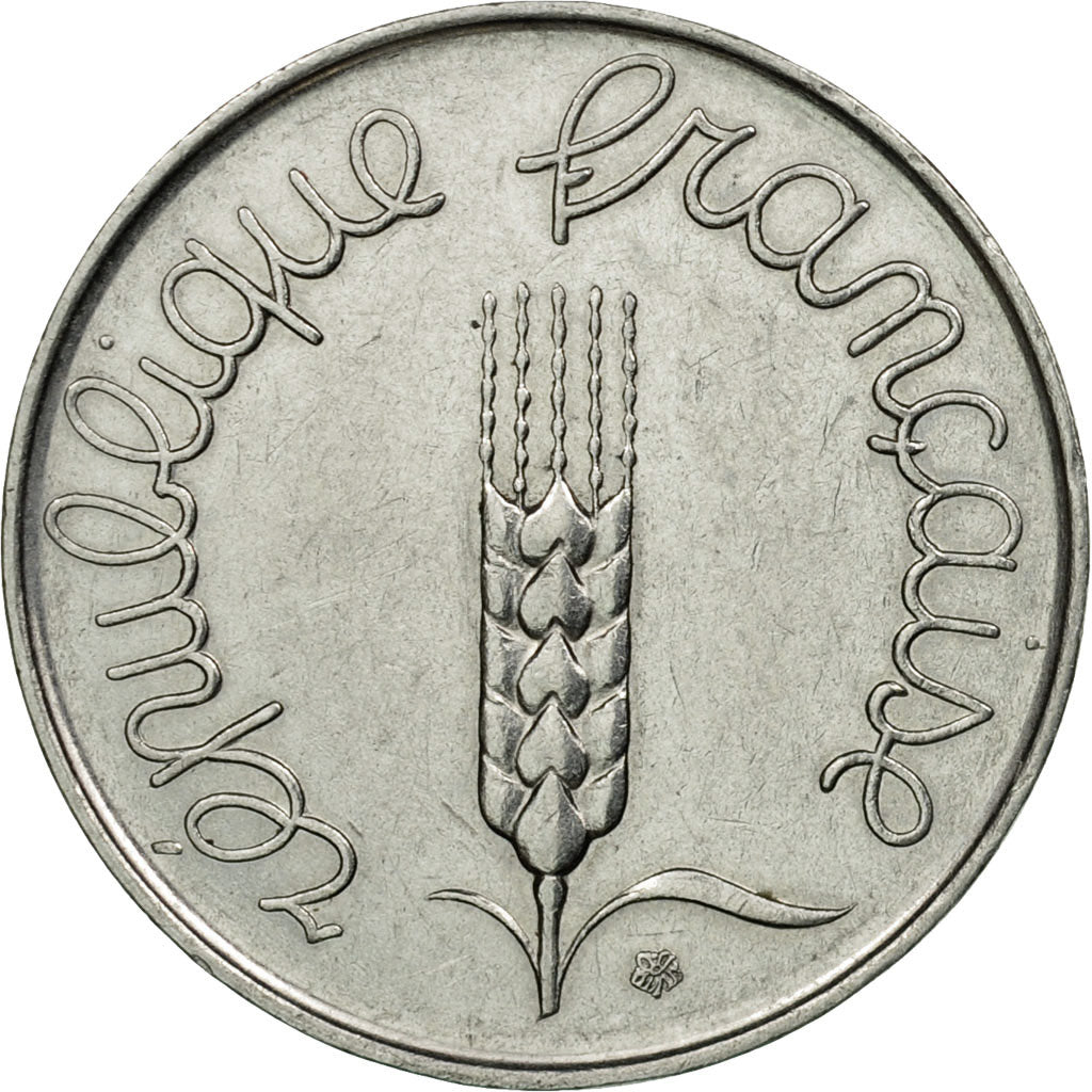 Munten, Frankrijk, Épi, 5 Centimes, 1963, Paris, FR+, Stainless Steel, KM:927
