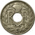 Moneta, Francja, Lindauer, 5 Centimes, 1924, EF(40-45), Miedź-Nikiel, KM:875