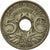 Moneta, Francja, Lindauer, 5 Centimes, 1918, VF(30-35), Miedź-Nikiel, KM:865