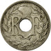 Munten, Frankrijk, Lindauer, 5 Centimes, 1919, FR+, Copper-nickel, KM:865