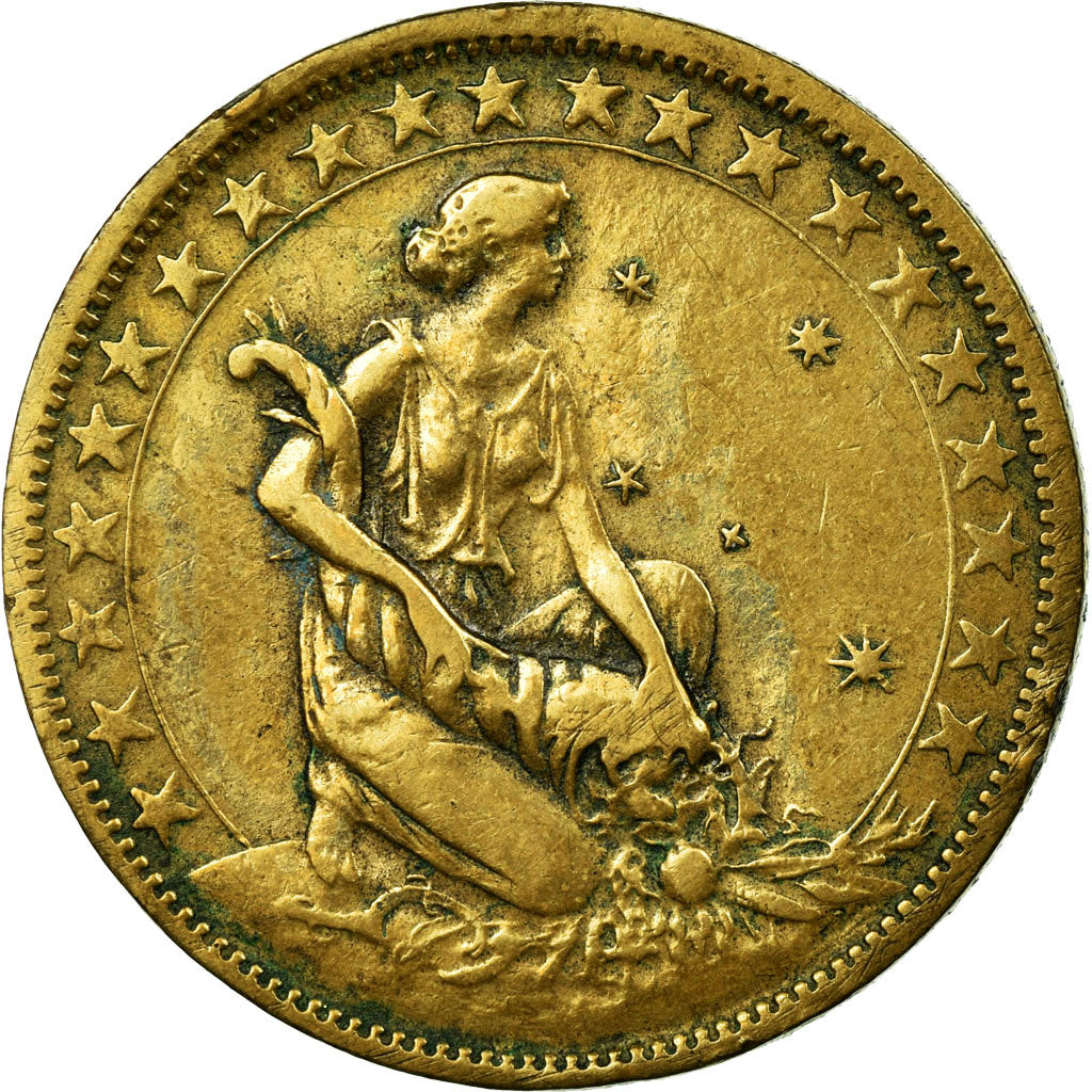 Coin, Brazil, 1000 Reis, 1927, EF(40-45), Aluminum-Bronze, KM:525