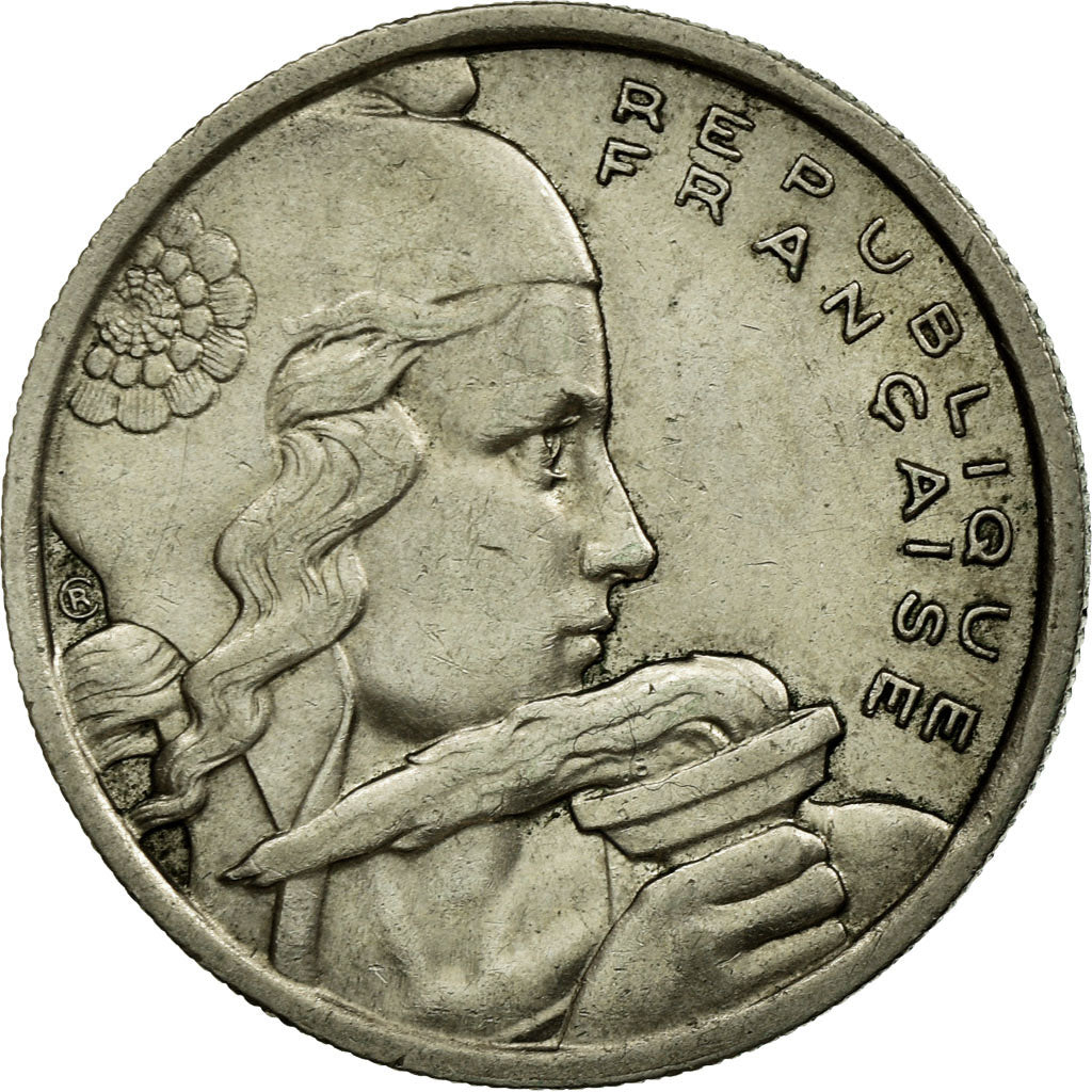 Munten, Frankrijk, Cochet, 100 Francs, 1954, Beaumont - Le Roger, ZF